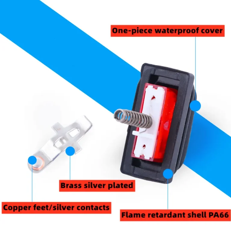 KCD3 Waterproof Rocker Switch ON-OFF/ON-OFF-ON 3Pin