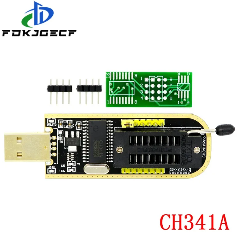 CH341A Programmer adapter+SOIC8 adapter+ SOP8 clip